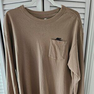 Nike Long Sleeve Cotton Thick T shirt